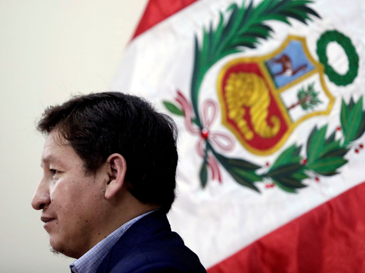 Foto: El primer ministro de Perú, Guido Bellido. (Reuters) 