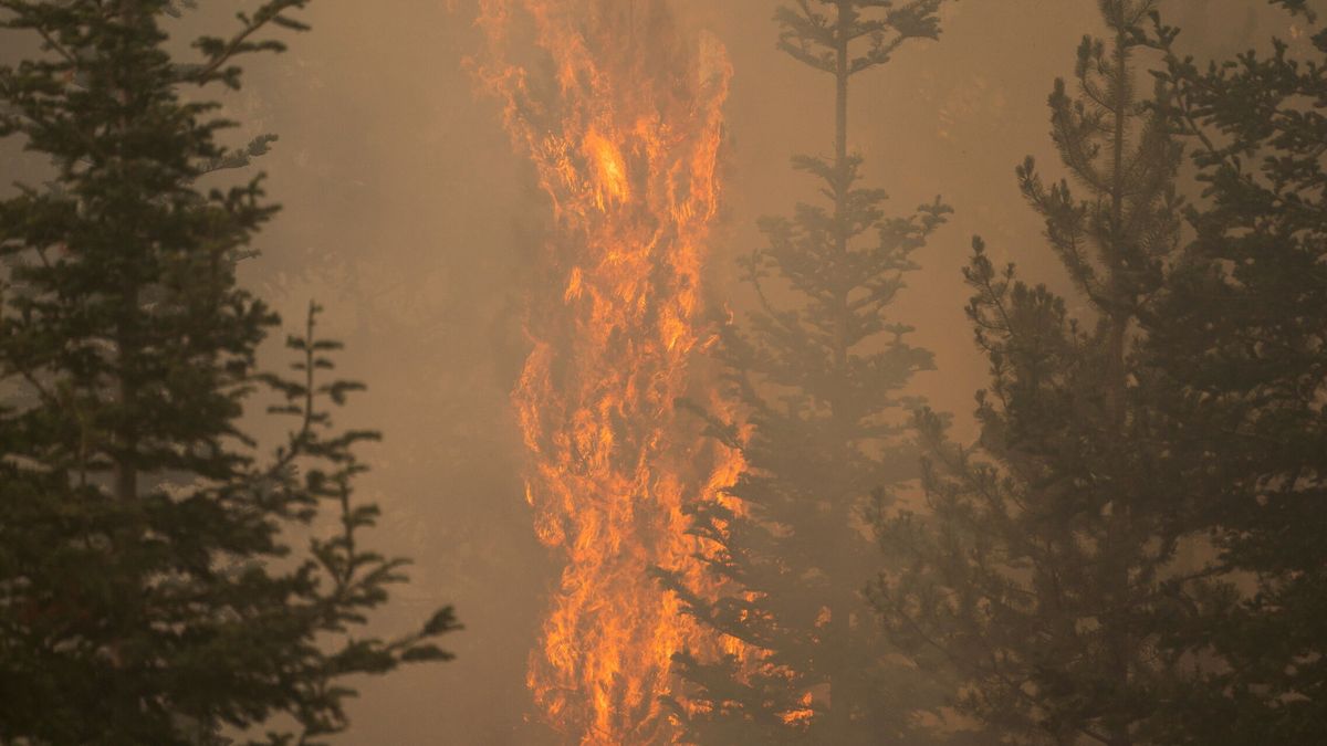 El mayor incendio de EEUU genera su propio clima y no será contenido hasta octubre