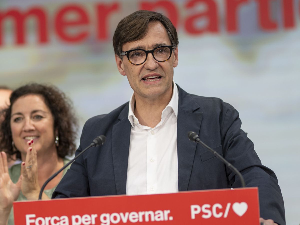Foto: El candidato del PSC, Salvador Illa, tratará de ser el nuevo presidente de la Generalitat. (Europa Press/Lorena Sopêna)
