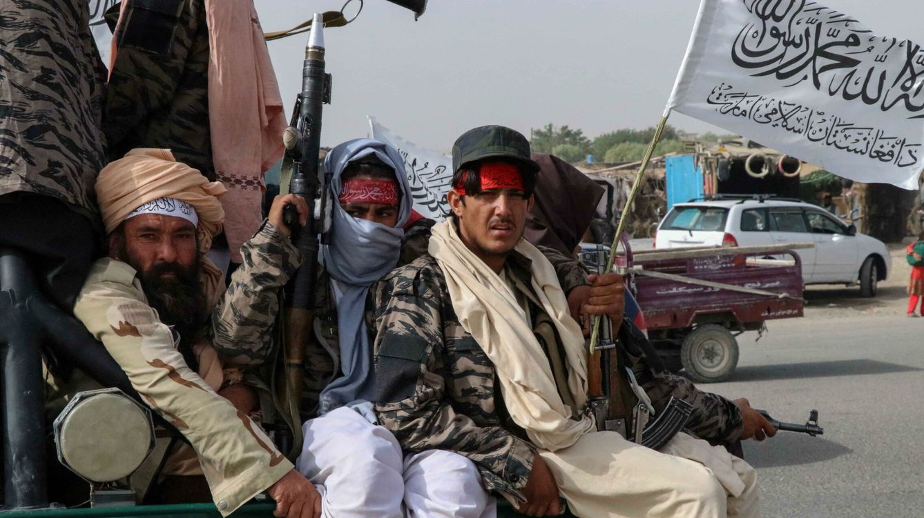 Foto: Talibanes en Kandahar. (EFE)