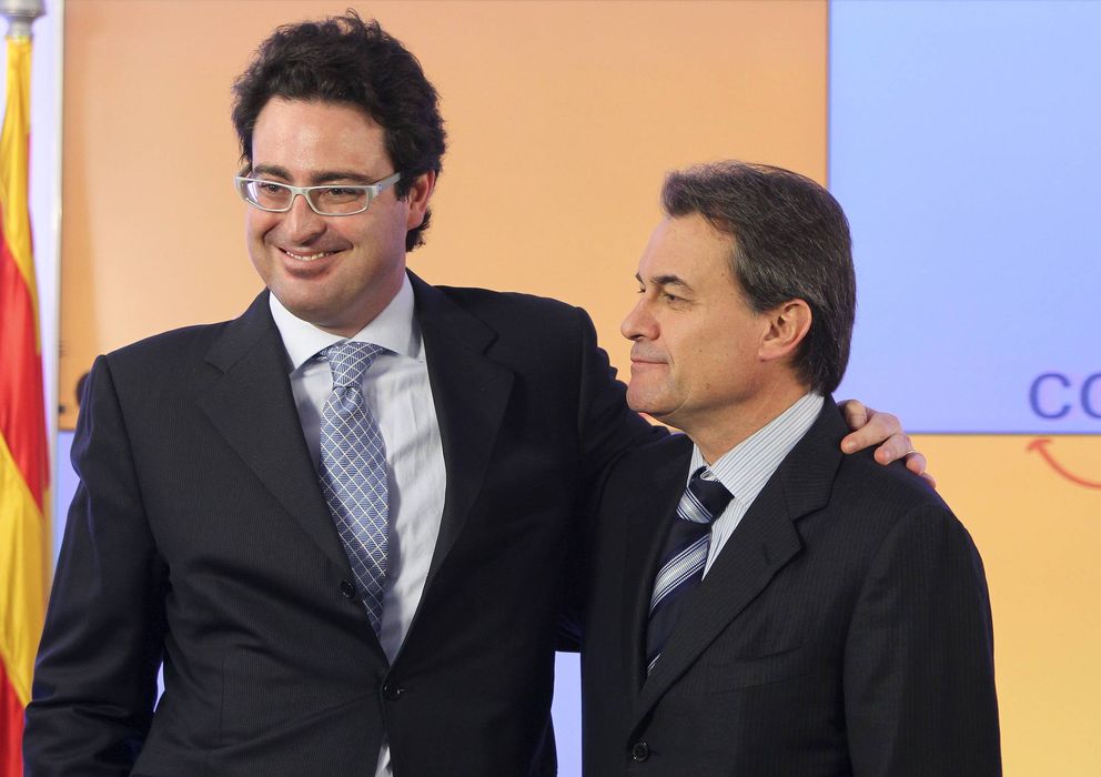 Foto: Fotografía de archivo de Artur Mas y su ex hombre de confianza David madí. (EFE)