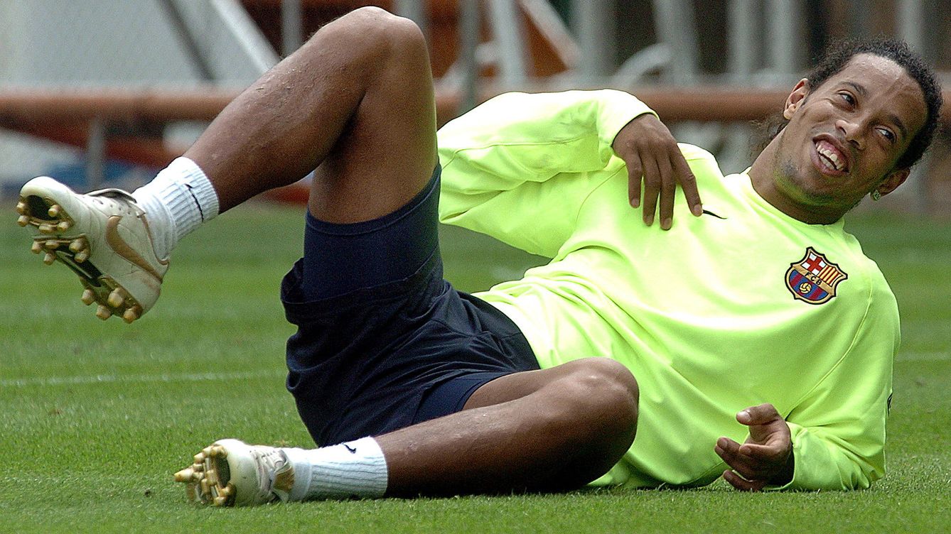 Foto: Ronaldinho: sus piernas por 10 millones de euros
