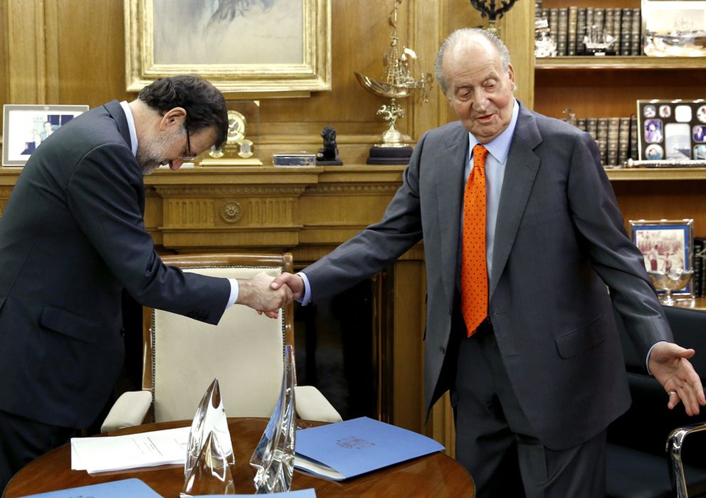 Foto: El rey don Juan Carlos y Mariano Rajoy (EFE)