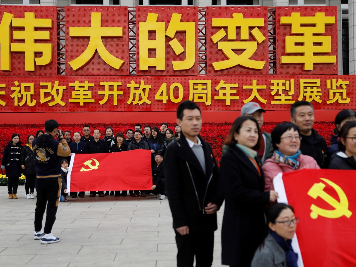 Foto: China celebra el 40 aniversario de su reforma y apertura en Pekín. (EFE)