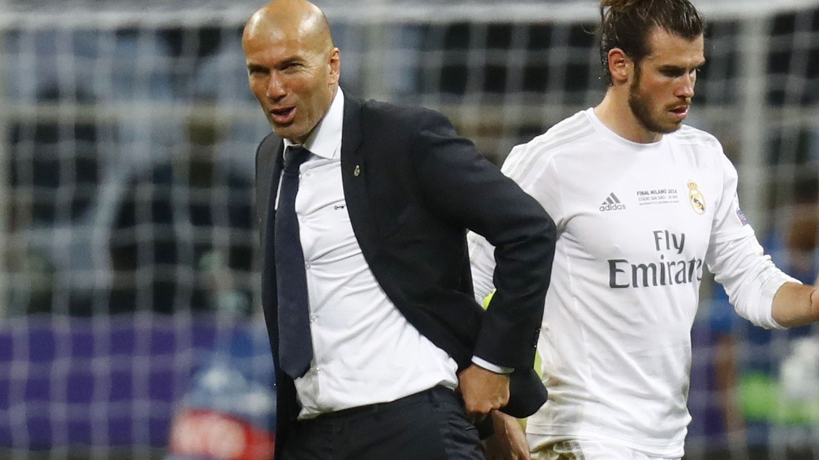 Foto: Zidane y Bale (Reuters)
