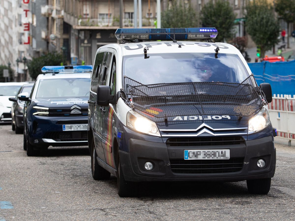 Foto: Imagen de archivo de varios coches de la Policía Nacional. (Europa Press)