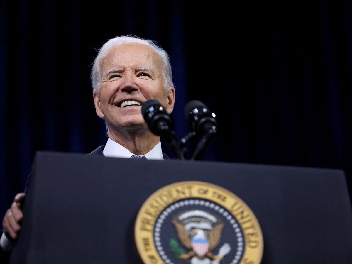 Foto: Joe Biden en en Las Vegas, 16 de julio. (Reuters/Tom Brenner)