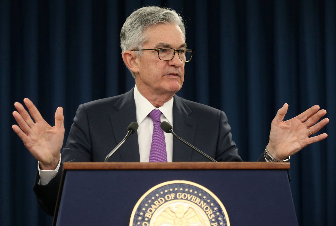 Jerome Powell, presidente de la Reserva Federal de EEUU. (Reuters)
