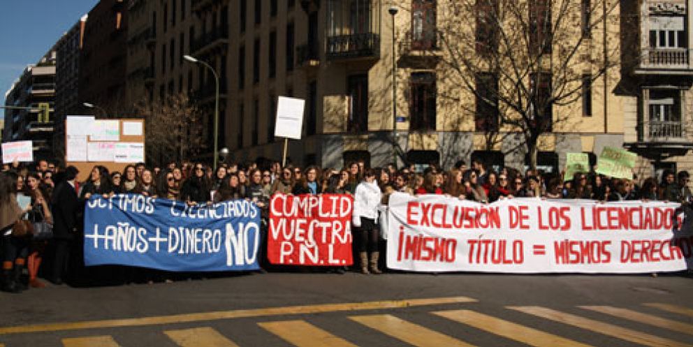 Foto: Los estudiantes de Derecho se echan a la calle contra el “Judas” Gallardón