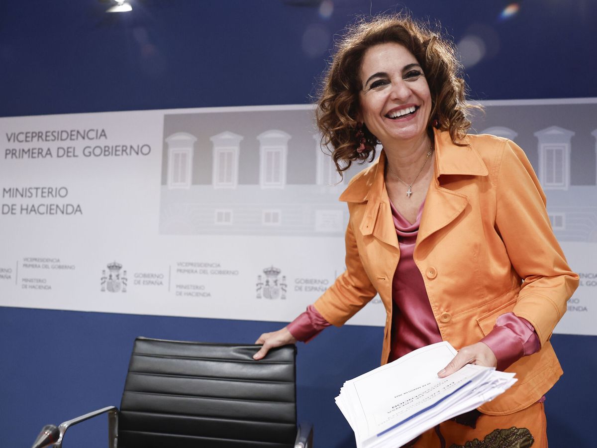 Foto: La ministra de Hacienda, María Jesús Montero. (EFE/Sergio Pérez)