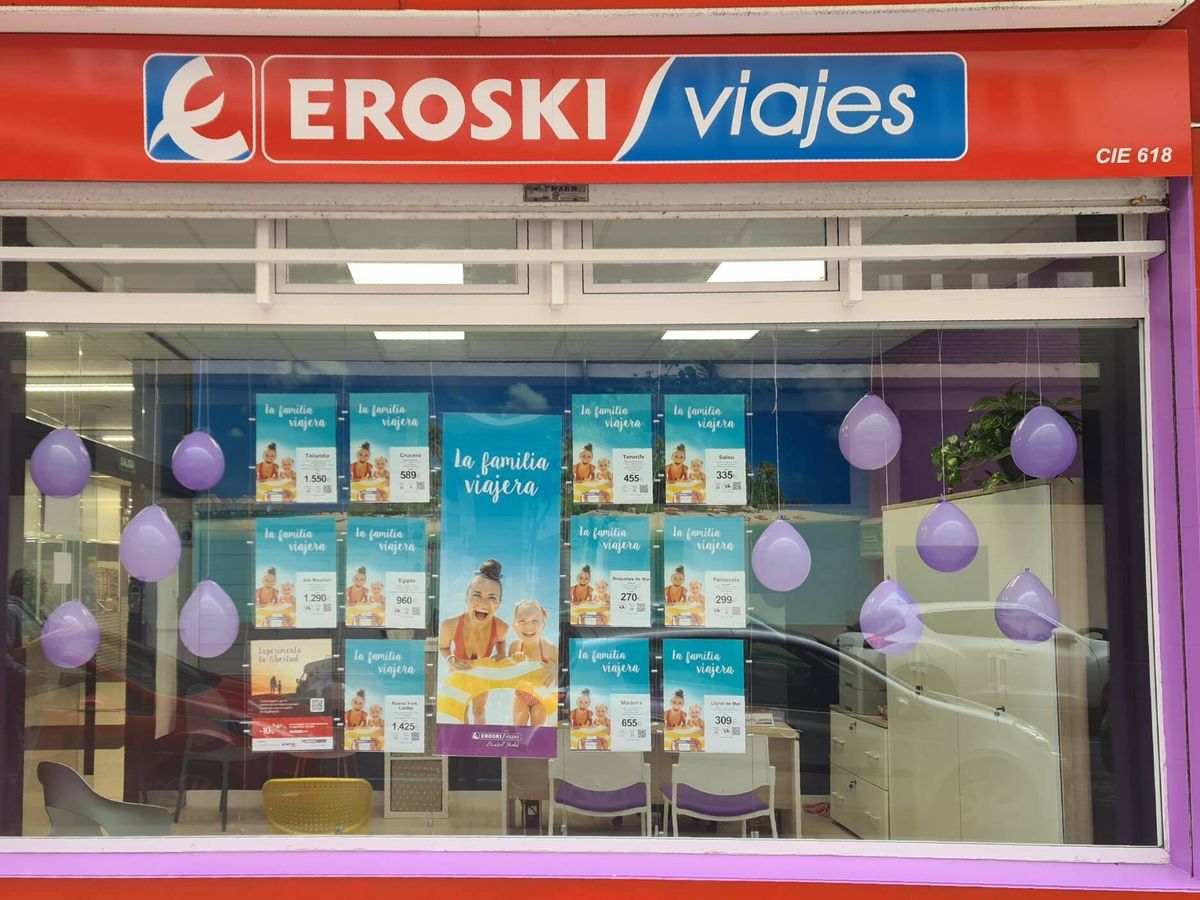 Foto: Oficina de Eroski Viajes. (Eroski)