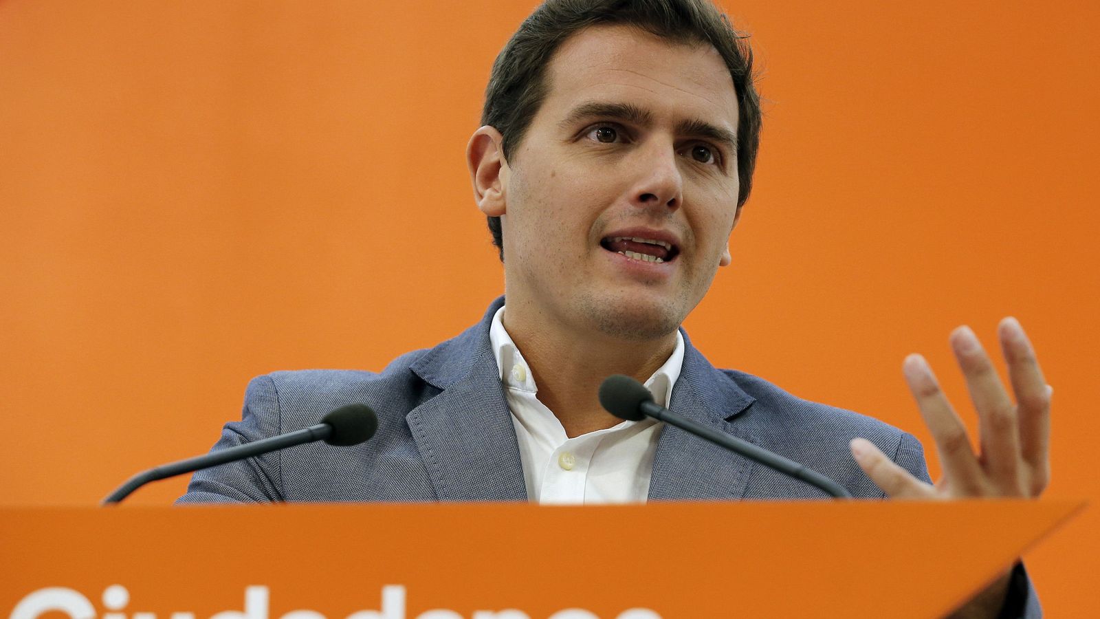 Foto: El presidente de Ciudadanos, Albert Rivera. (EFE)