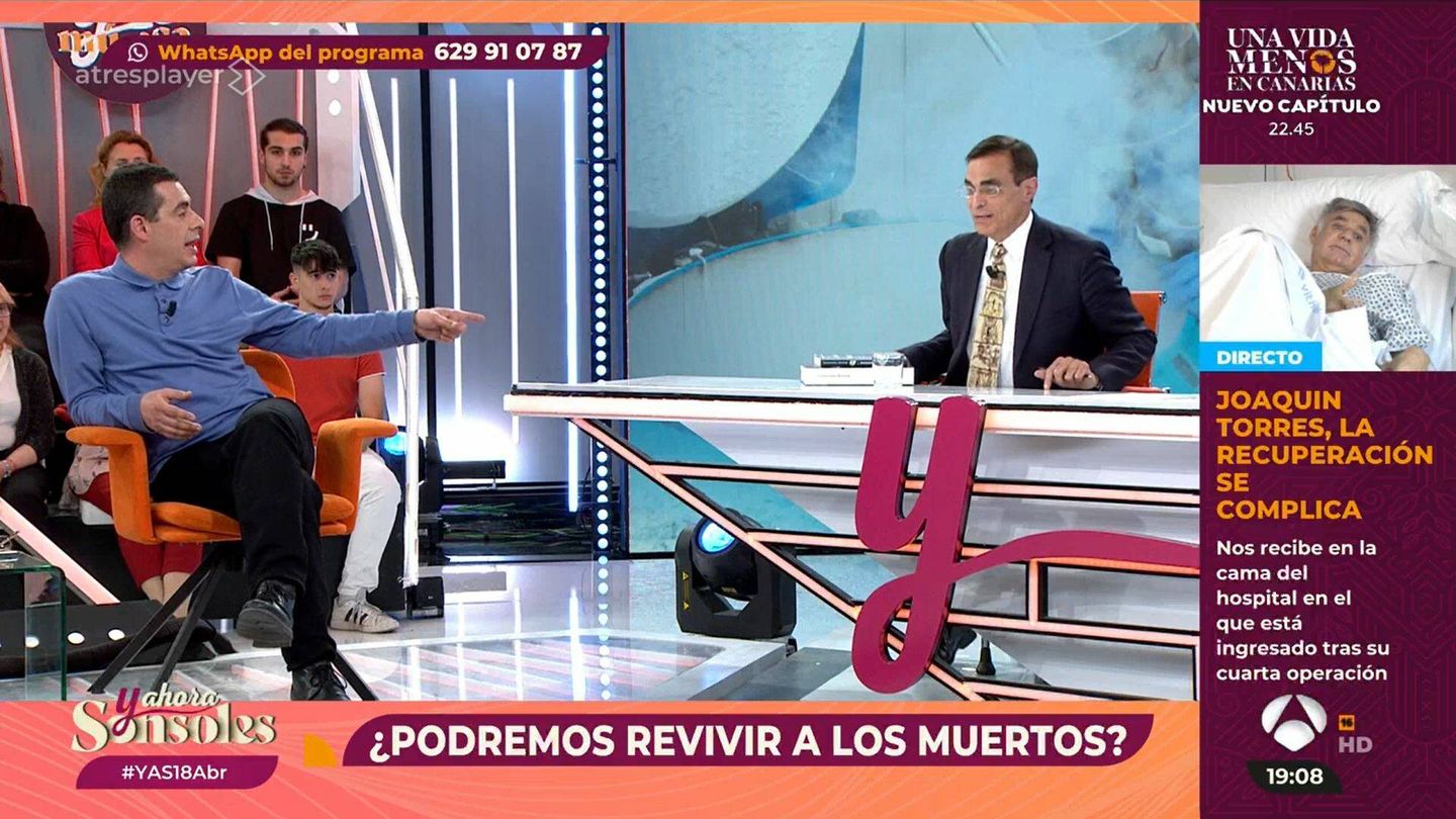 Antonio Naranjo y Cordeiro, en 'Y ahora, Sonsoles'. (Antena 3)