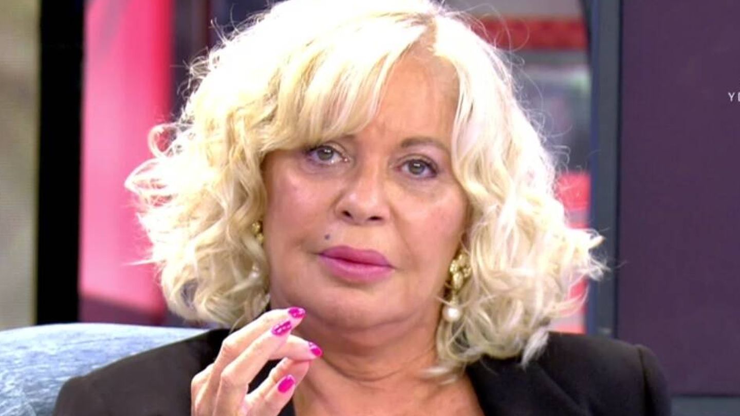Bárbara Rey, en 'Sábado Deluxe'. (Telecinco).