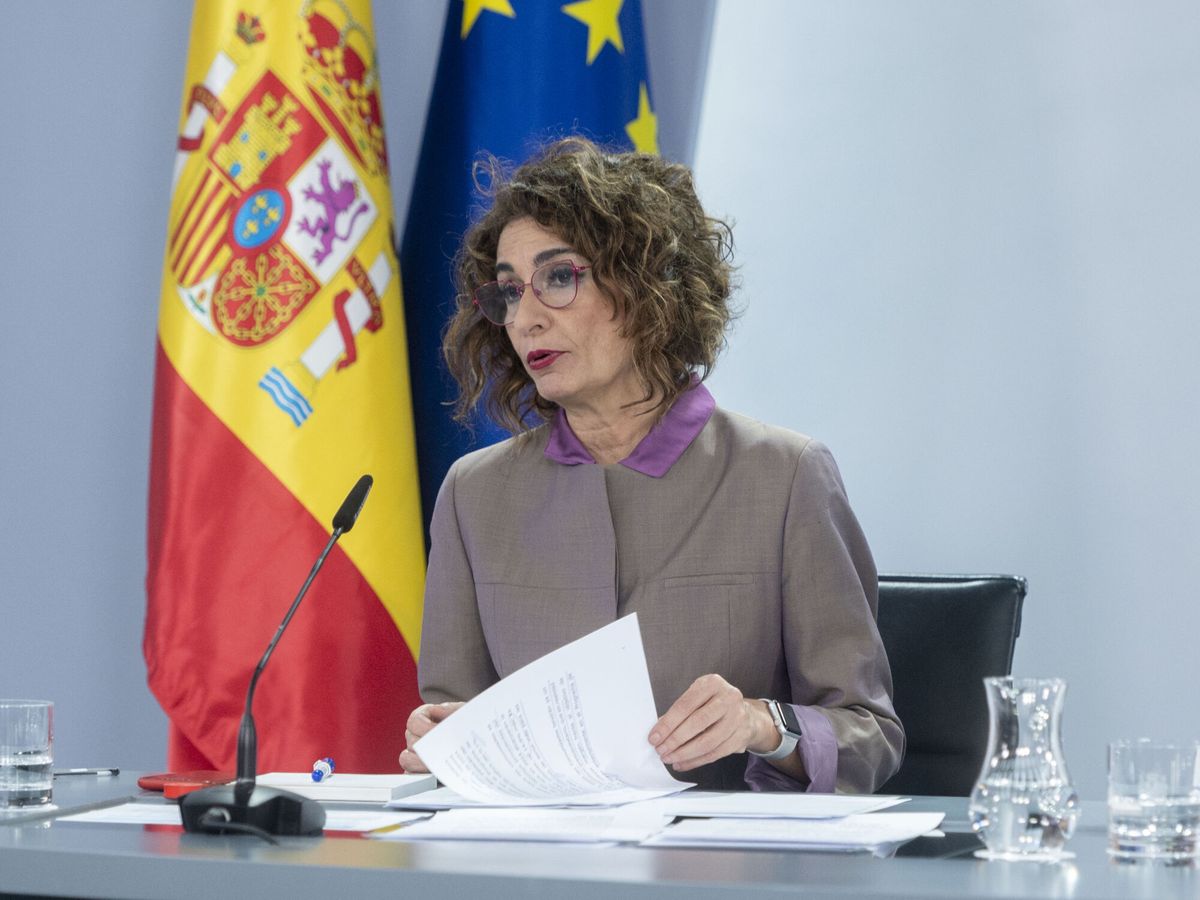 Foto: La vicepresidenta cuarta y ministra de Hacienda y Función Pública, María Jesús Montero. (Europa Press/Alberto Ortega)