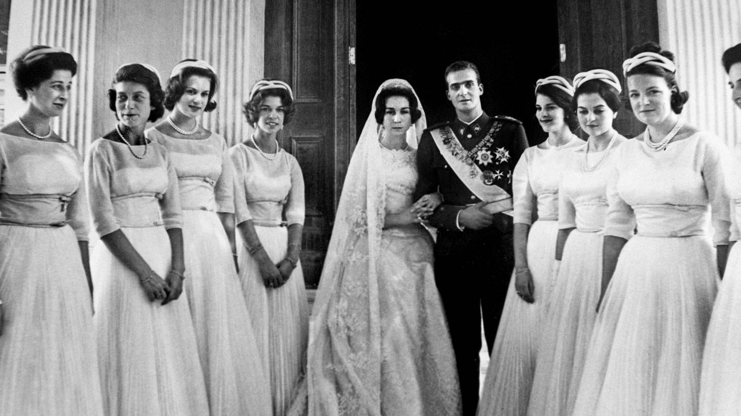 Juan Carlos y Sofía, el día de su boda. (Cordon Press)
