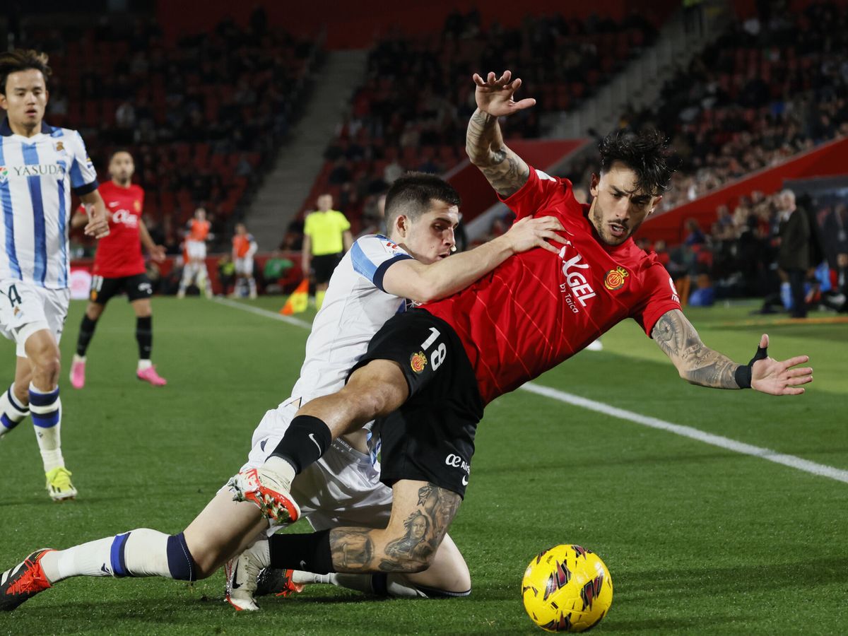 Foto: Real Sociedad y Mallorca se disputan estar en la final. (EFE/Cati Cladera)
