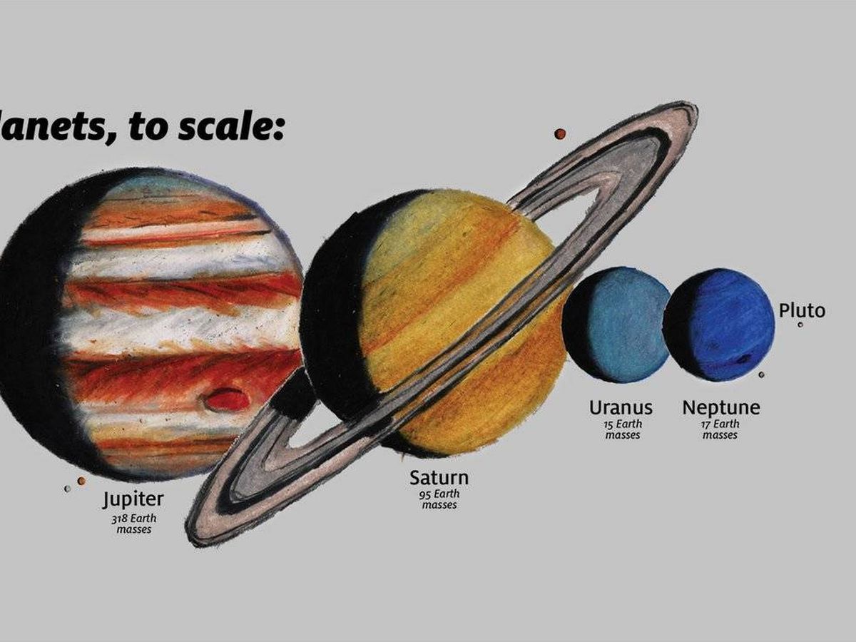 Foto: Representación del Planeta 9. Foto: Caltech