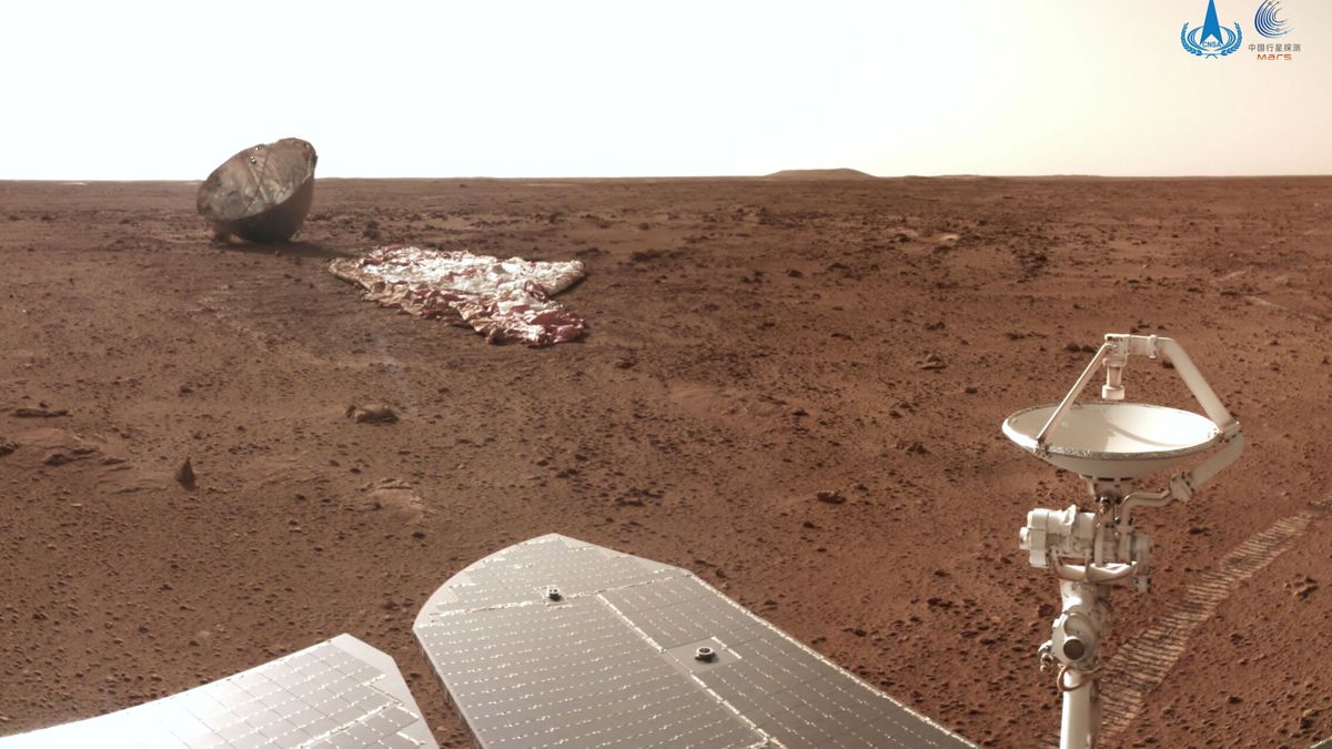 China paraliza durante 50 días su misión en Marte por radiación electromagnética solar