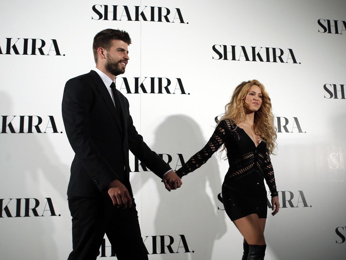 Foto: Gerard Piqué y Shakira, en Barcelona en 2014. (Reuters/Albert Gea)