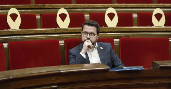 Foto: El vicepresidente de la Generalitat, Pere Aragonés. (EFE)