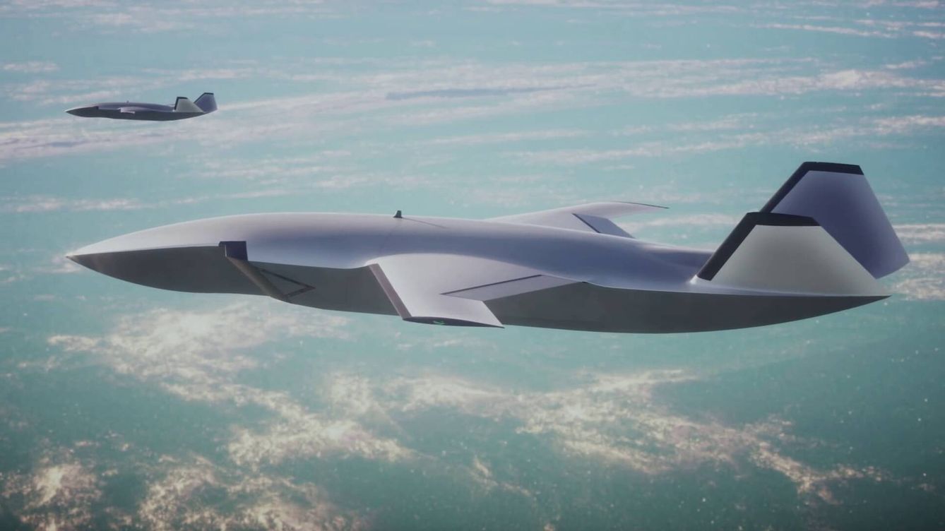 Foto: Un prototipo de dron autónomo. (Boeing)