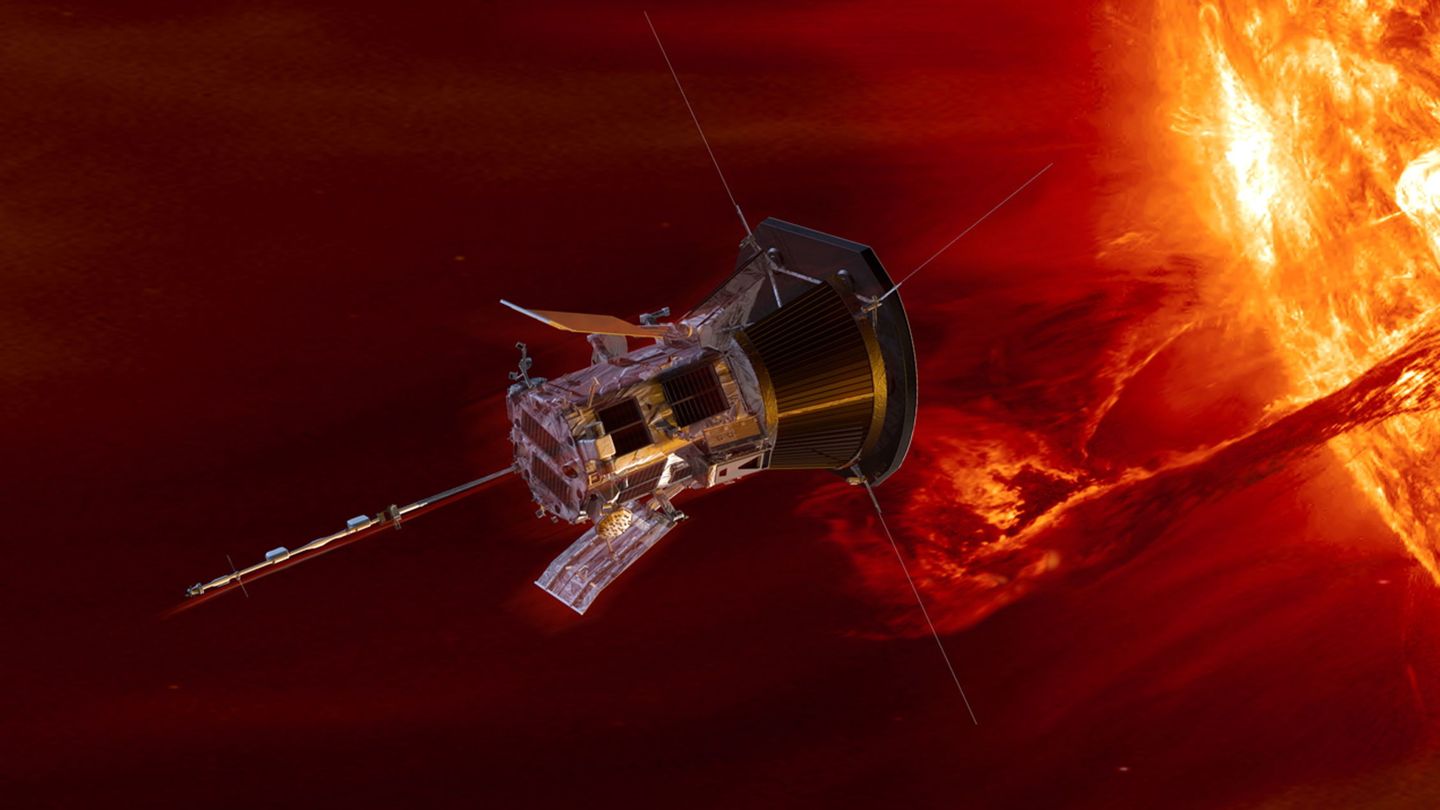 La sonda solar Parker. (NASA)