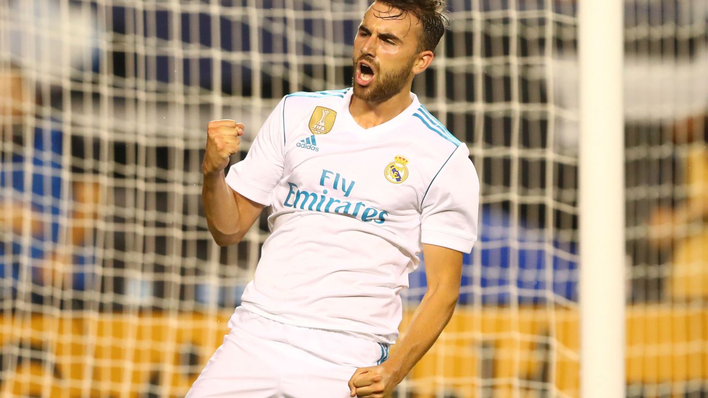 Borja Mayoral marcó el gol del Real Madrid en el amistoso contra las estrellas de la MLS. (Reuters)