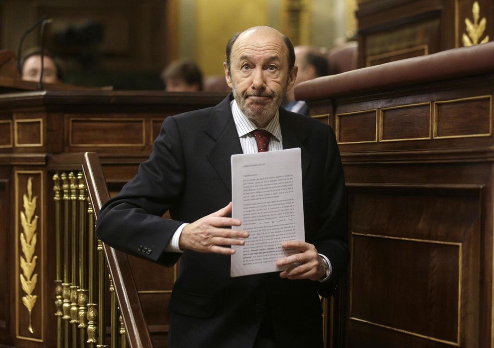 Foto: El exministro del Interior, Alfredo Pérez Rubalcaba. (Reuters)