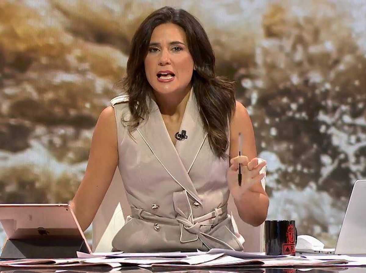 Foto: María Llapart, presentadora de 'Al rojo vivo'. (Atresmedia Televisión)