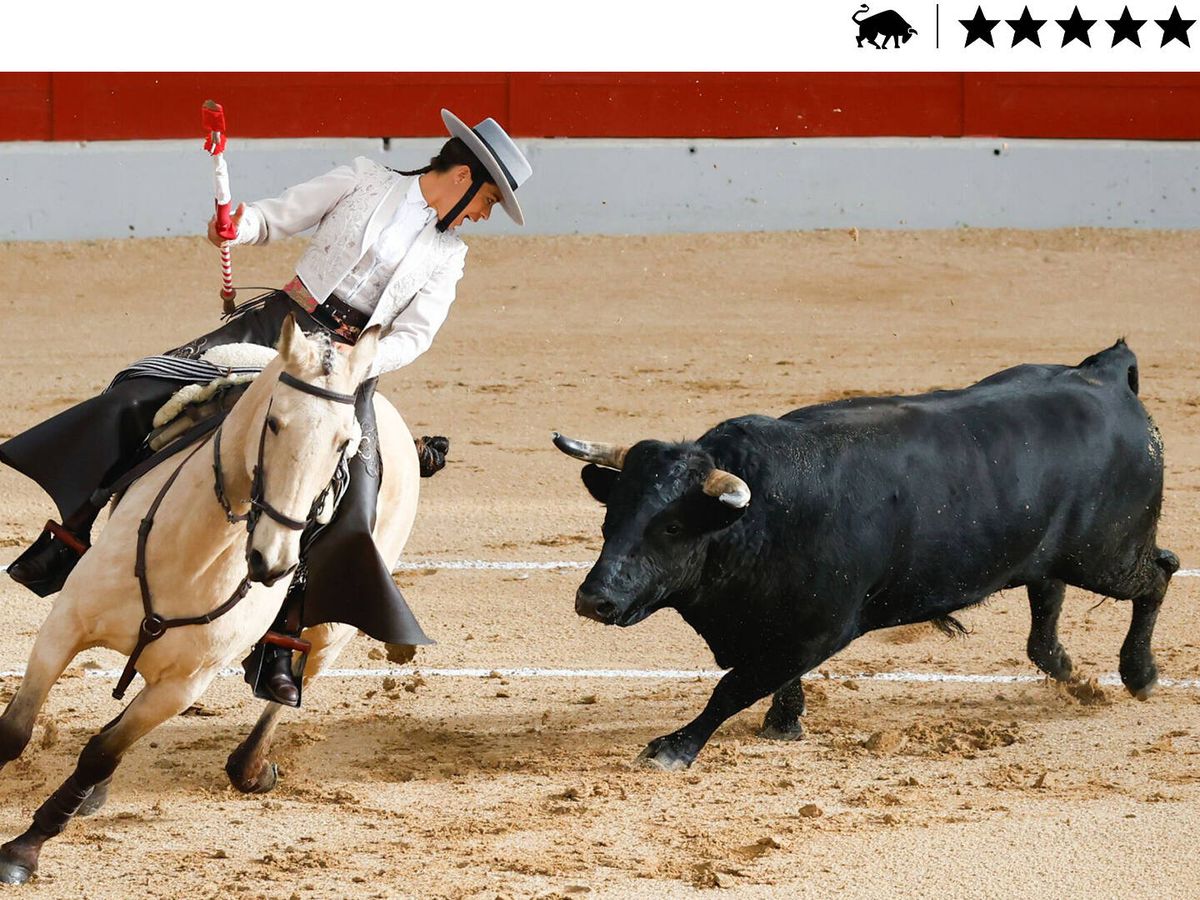 Foto: Leá Vicens en una corrida en Madrid. (Europa Press/José Velasco)