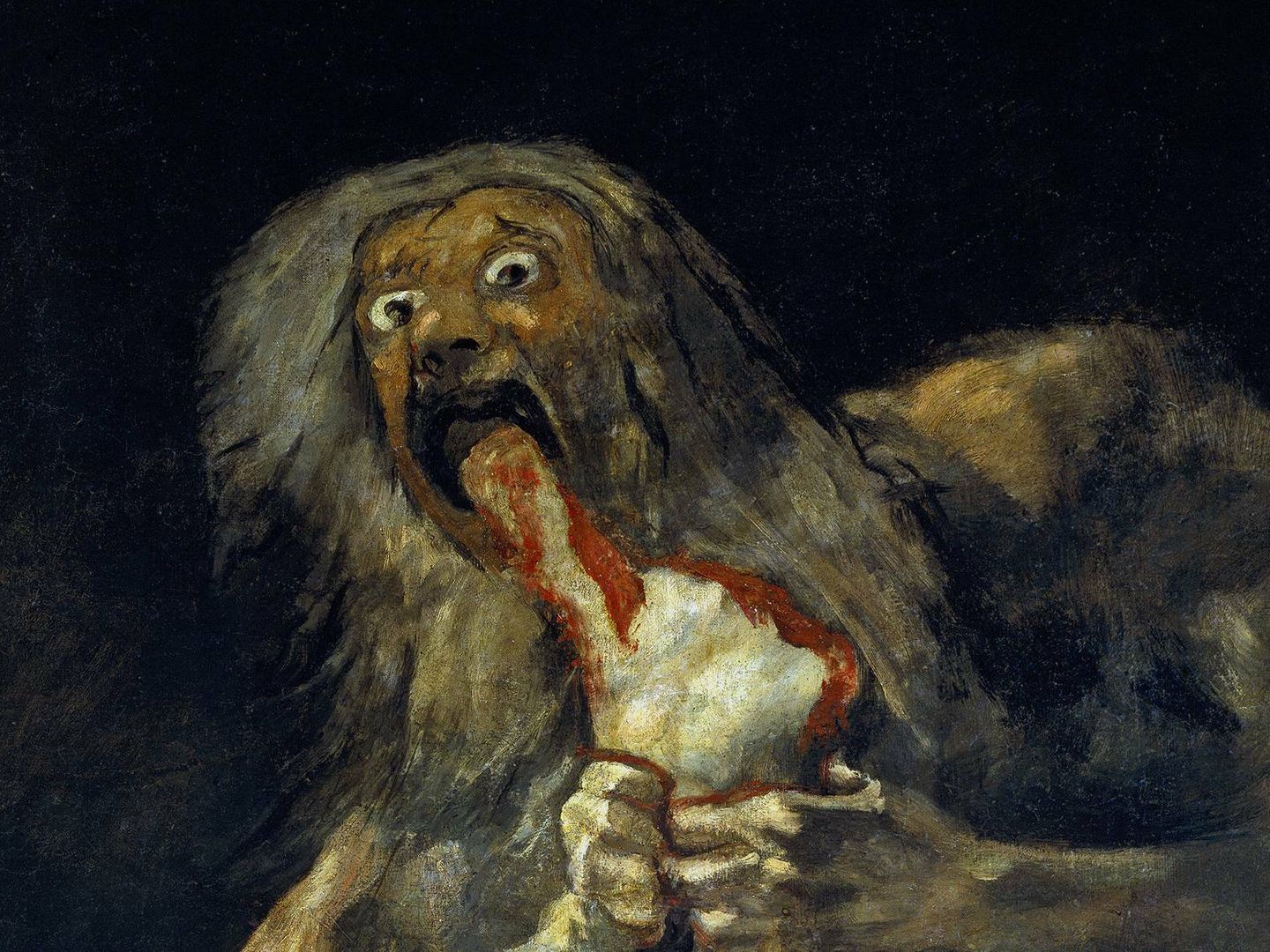 'Saturno devorando a su hijo', de Francisco de Goya. (Wikipedia)