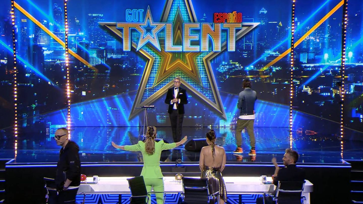 Risto Mejide, en 'Got Talent España'. (Mediaset)