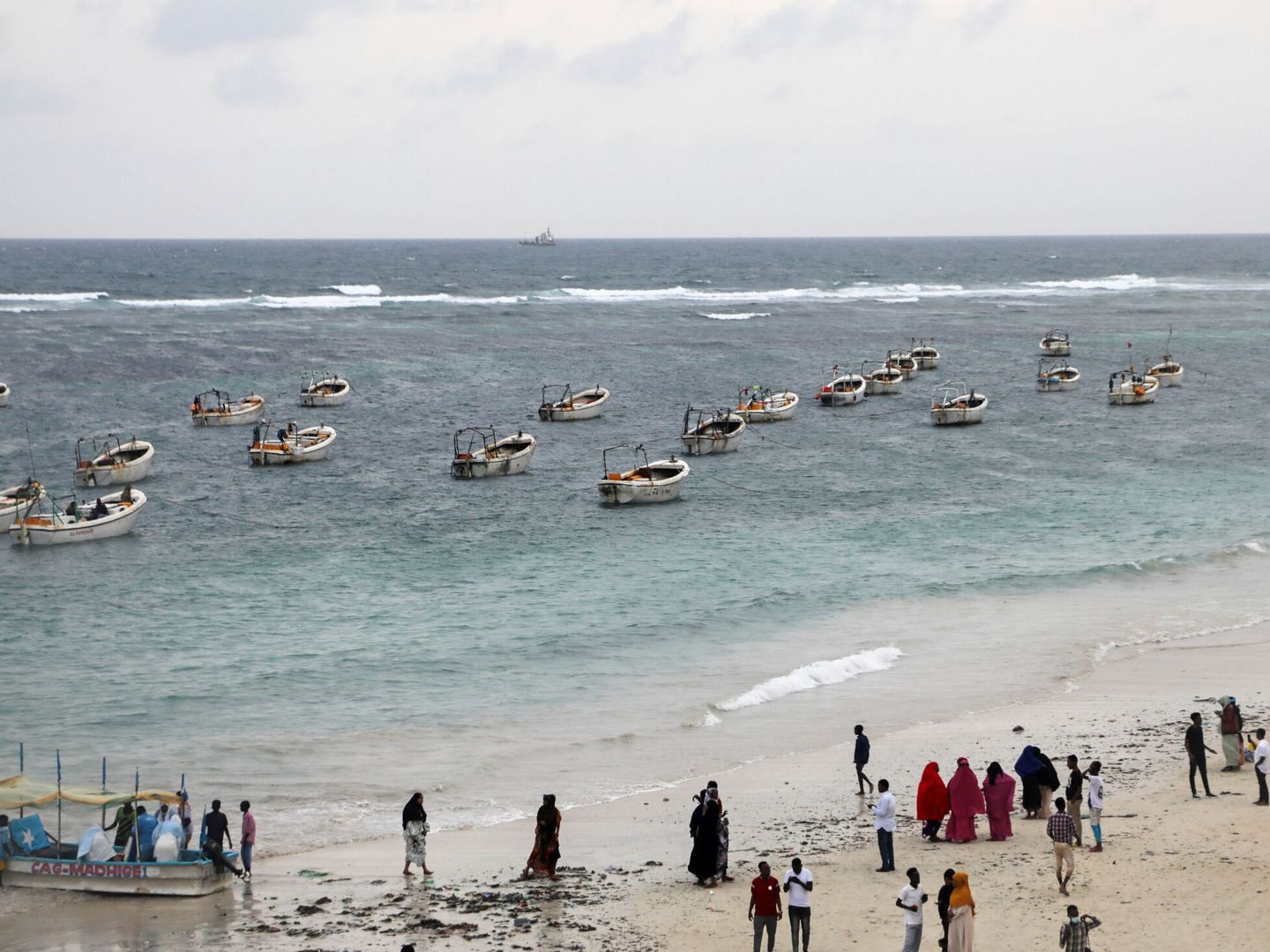 La playa Liido en Mogadiscio. (Reuters/Feisal Omar)