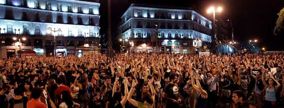Foto: Madrugada de protestas contra los recortes en la capital