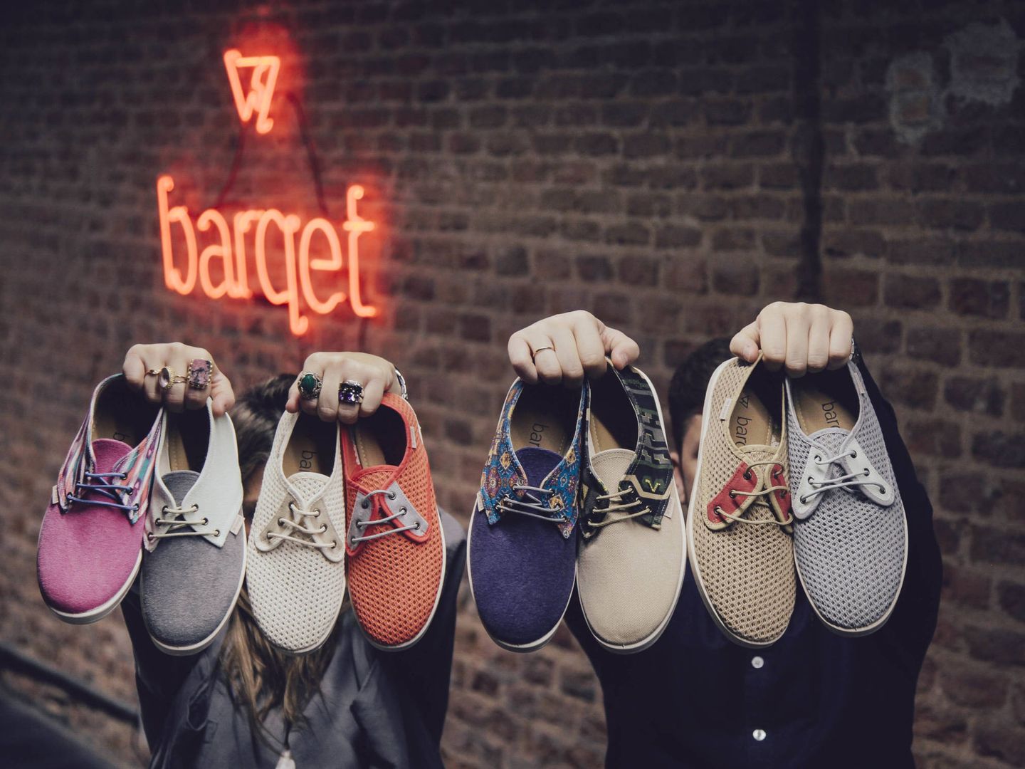 Barqet es la marca de calzado que comercializan los hijos de Rafael Gómez.