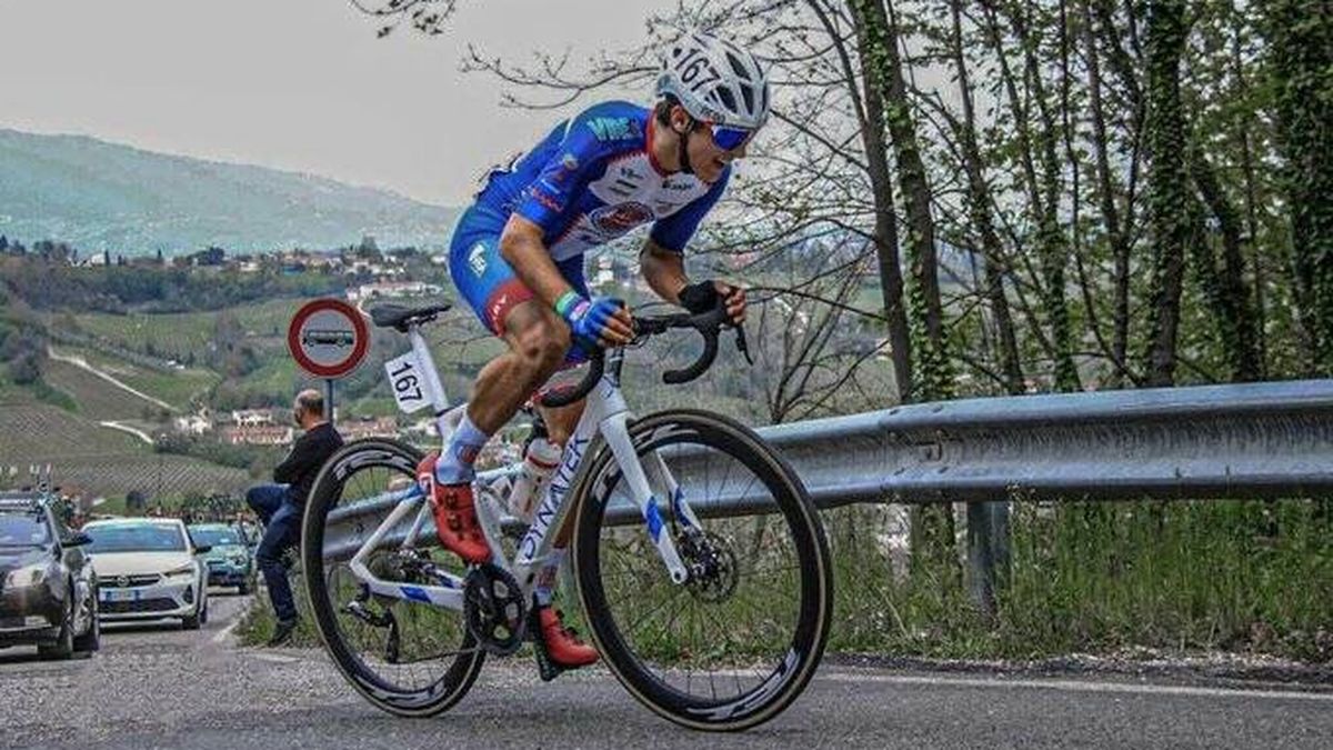 Patrick Mentil, promesa del ciclismo italiano, muere a los 22 años en un accidente de tráfico
