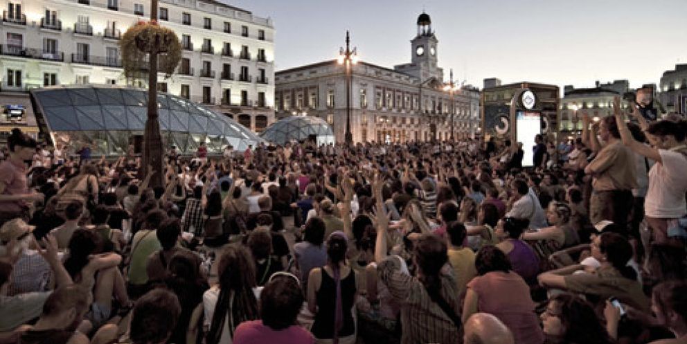 Foto: Los indignados jugarán al despiste con Interior para reconquistar la Puerta del Sol