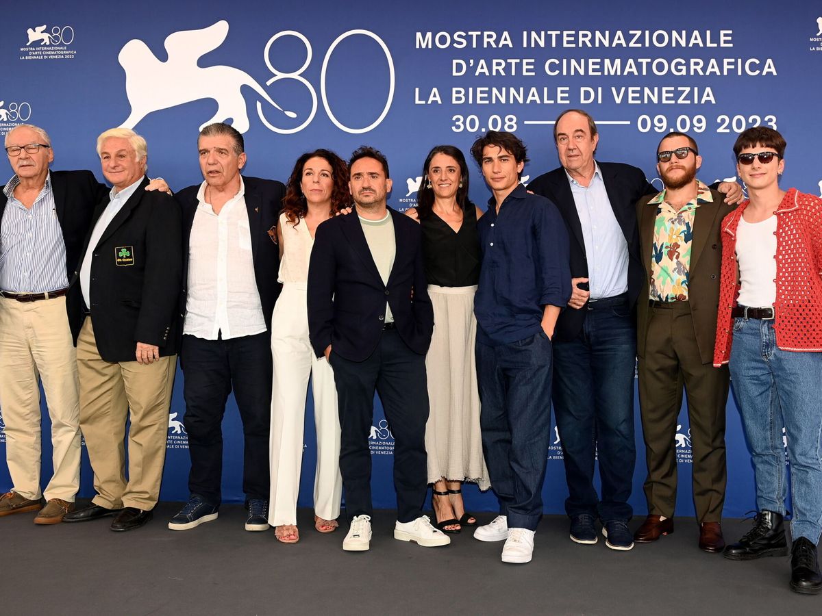 Foto: Elenco de la película en el Festival de Cine de Venecia. (EFE/EPA/Claudio Onorati)