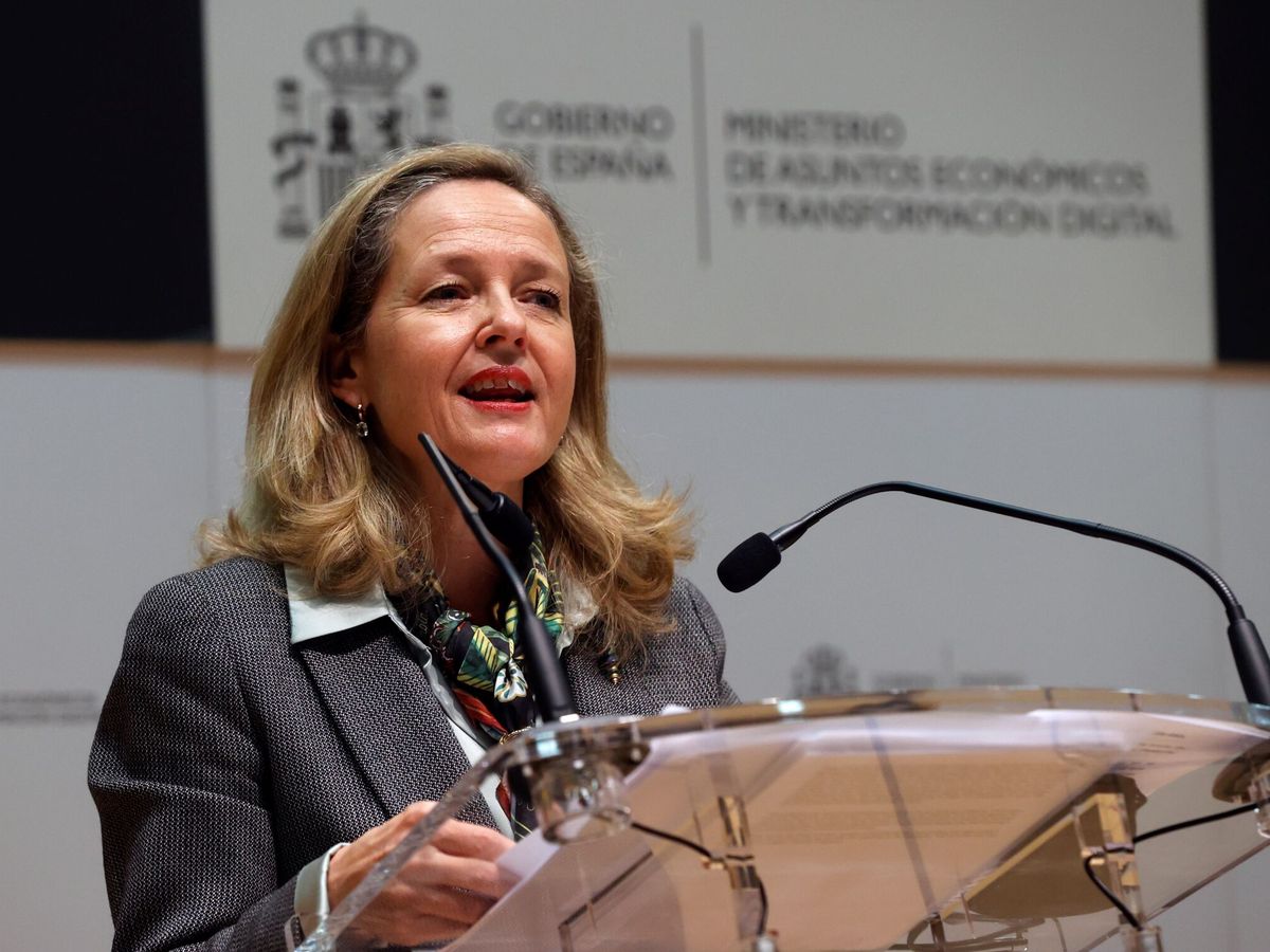 Foto: La ministra de Asuntos Económicos, Nadia Calviño. (J. J. Guillén/EFE)
