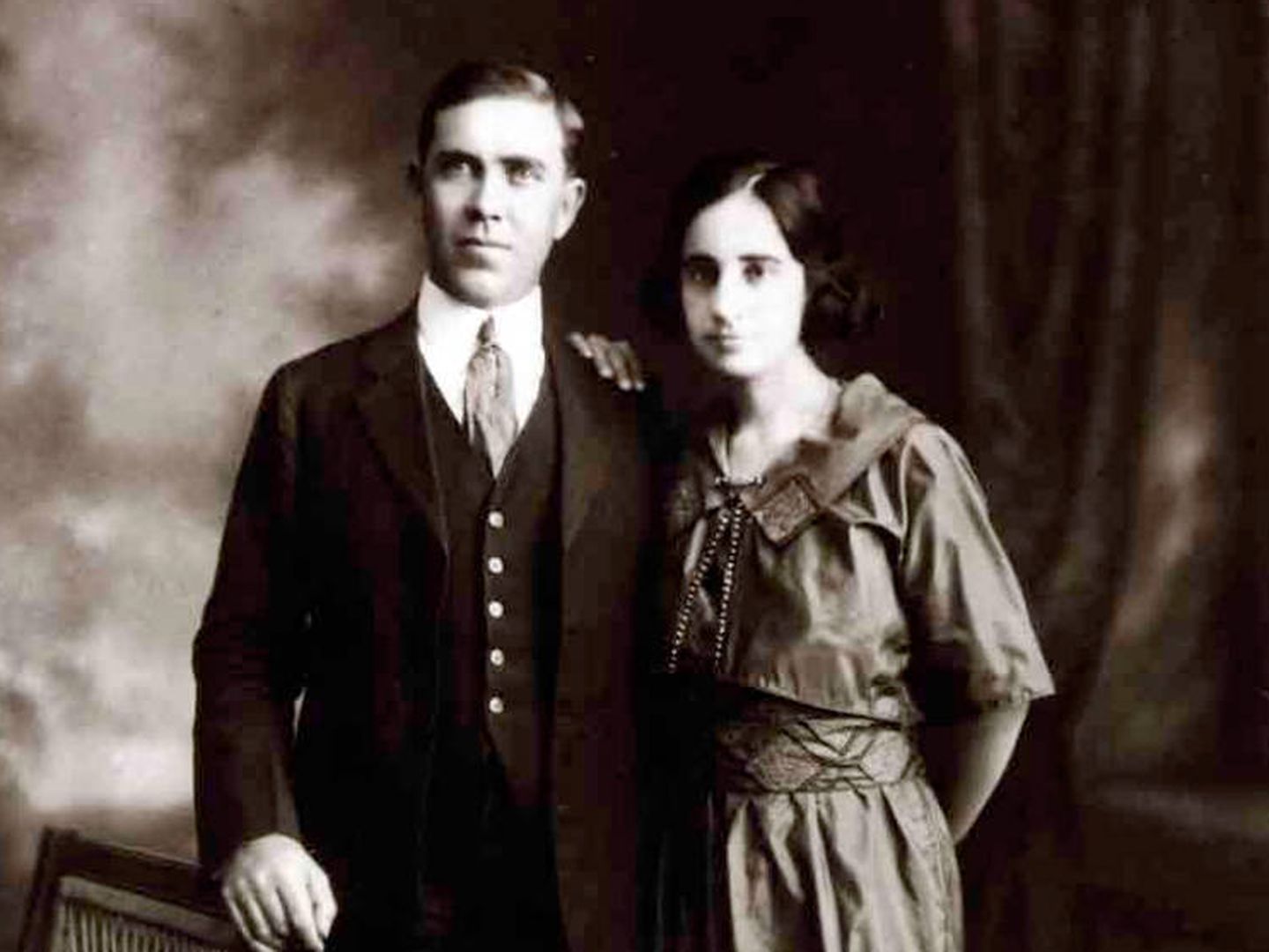 Prudencio y Carolina se casaron en San Lorenzo, Puerto Rico, en 1921. (P. U.)