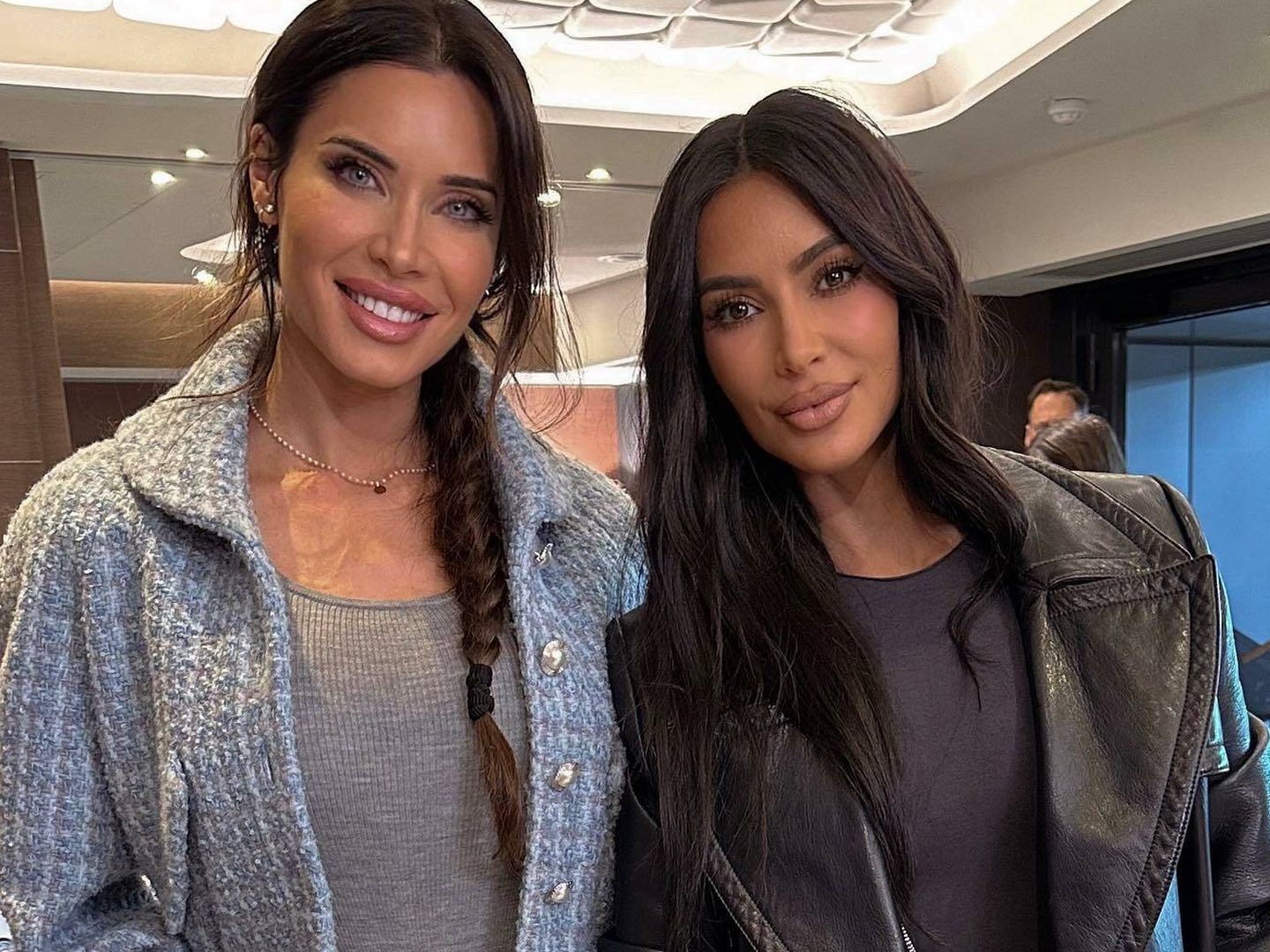 Pilar Rubio y Kim Kardashian. (Instagram/@pilarrubio)
