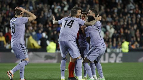Escándalo de Gil Manzano, que evita la victoria del Real Madrid en la locura de Mestalla