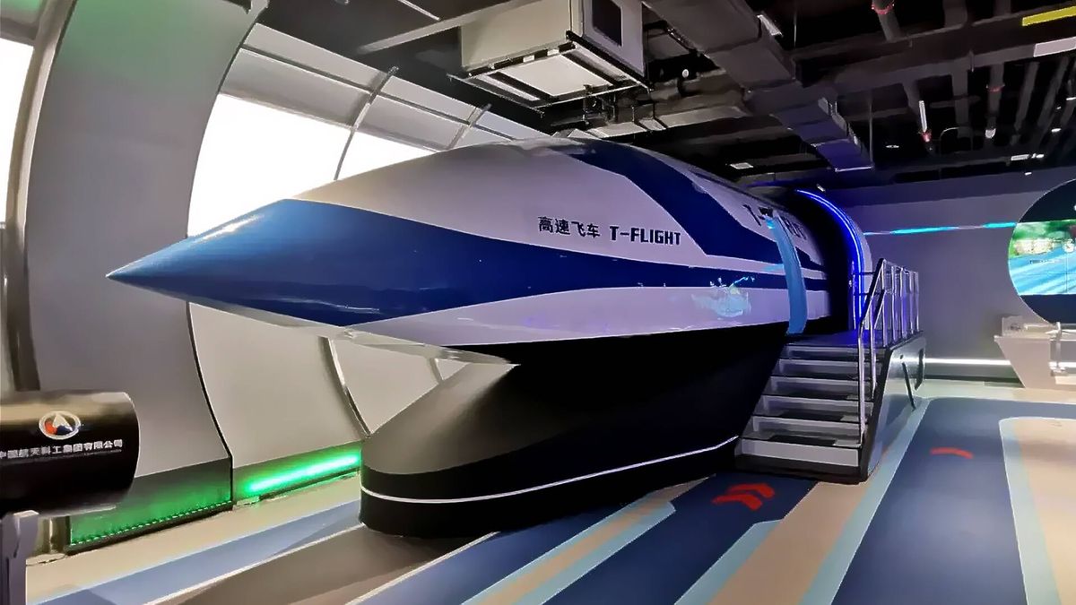 El nuevo tren de 'ultra alta velocidad' que viajará a 1.000 km/h ha batido el récord mundial