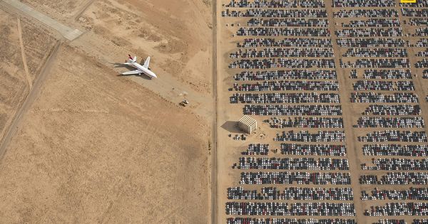 Foto: La imagen de Jassen Todorov sobre el desierto de Mojave, mejor foto de 2018 (Foto: National Geographic)