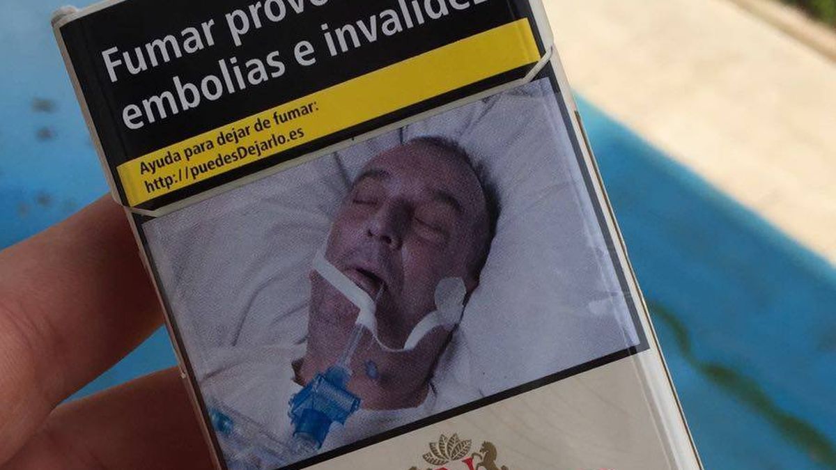 Un gallego denuncia el uso de su cara en los paquetes de tabaco sin su autorización