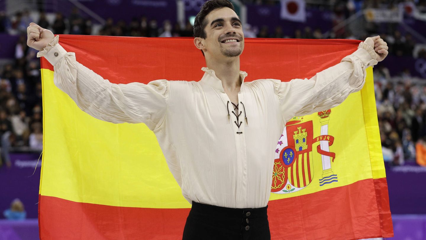  Javier Fernández logra la medalla de bronce en los Juegos Olímpicos de invierno. (Gtres)