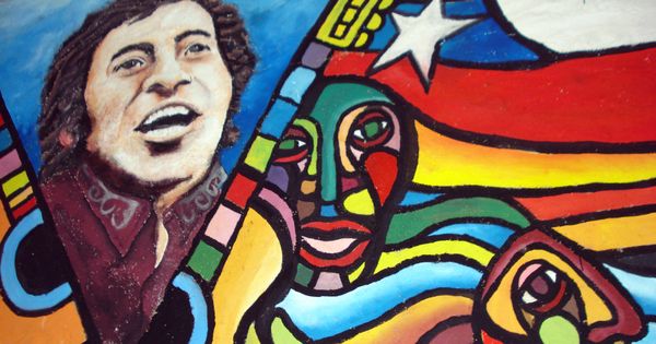 Foto: Mural de Víctor Jara. (Wikimedia)
