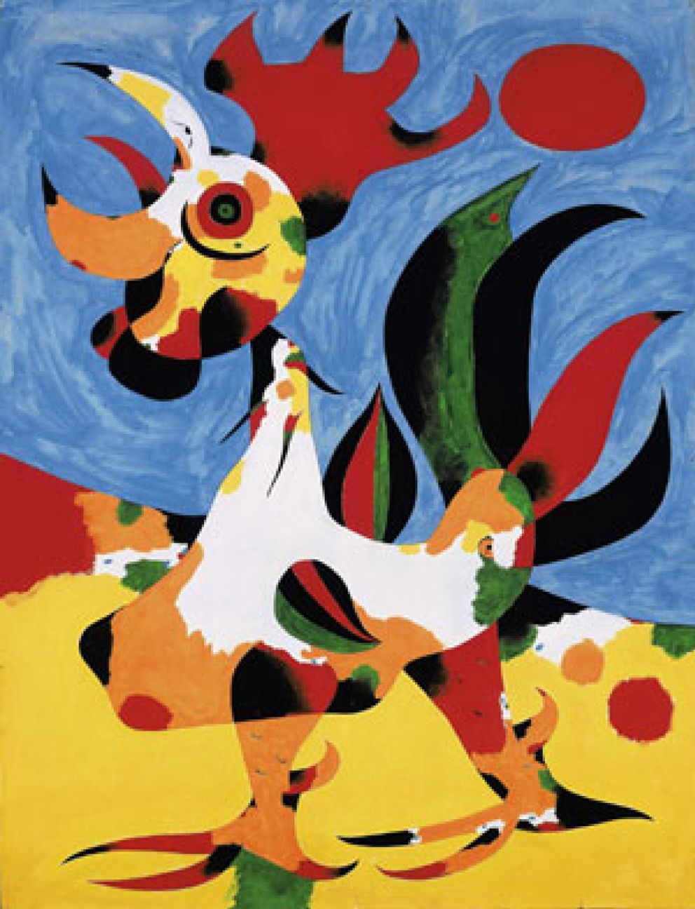 Foto: La obra 'Le coq' logra el récord de venta de un Miró al substarse por 9,78 millones de euros