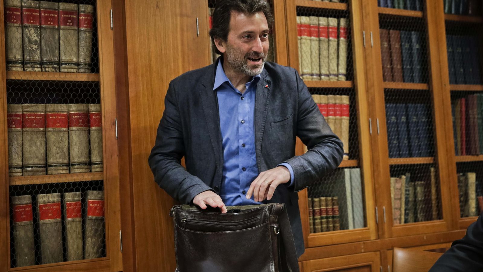 Foto: Mauricio Valiente, excandidato de IU a Madrid y concejal de Ahora Madrid. (EFE)